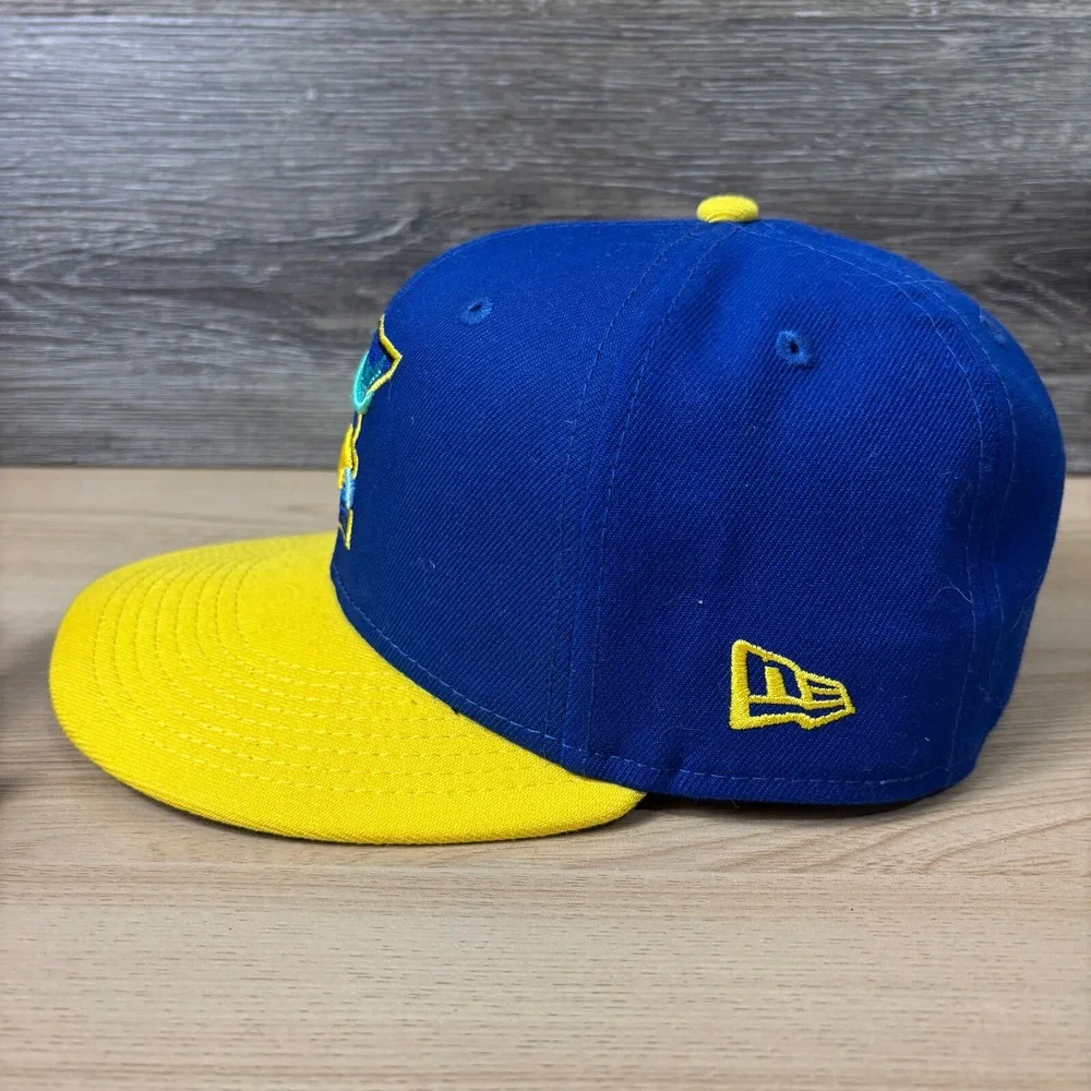 Minnesota Twins Hat Cap Fitted 7 Blue New Era MLB Baseball City‎ Connect